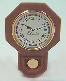 Dollhouse Miniature School Clock